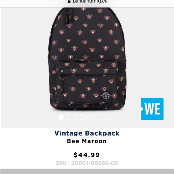 New with tags parkland vintage backpack - Picture 3 of 4